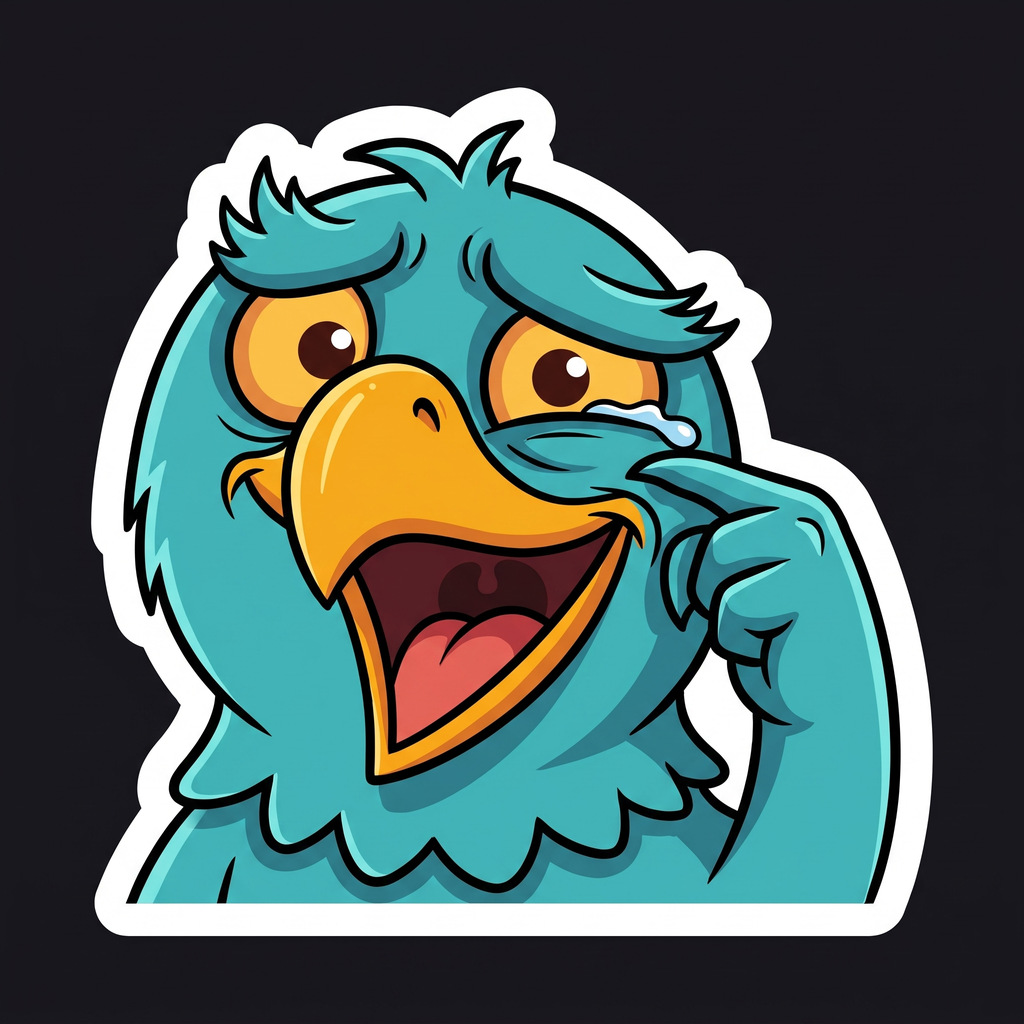 Sticker Laugh